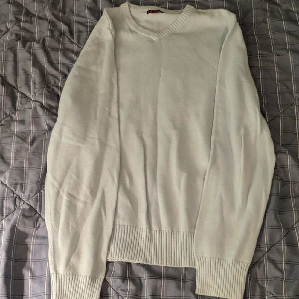 Light blue sweater